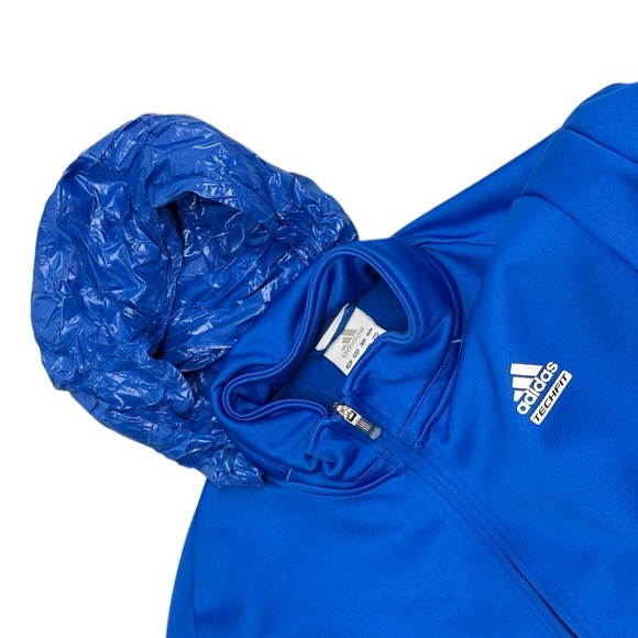 Adidas Techfit Blue Track Jacket - Picture 3 of 14